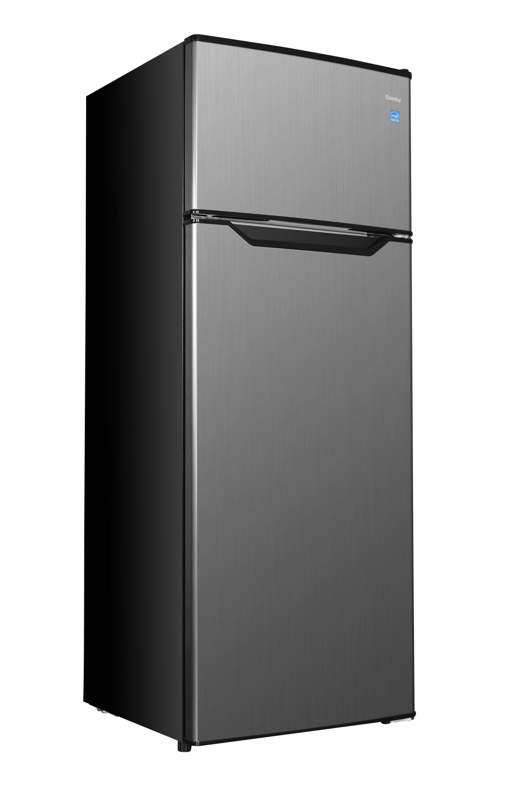 Danby 7.4 cu. ft. Apartment Size Top Mount Fridge in Stainless Steel